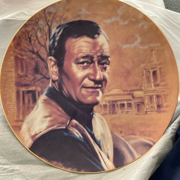 Vintage Limited Edition John Wayne Plate - Picture 1 of 3